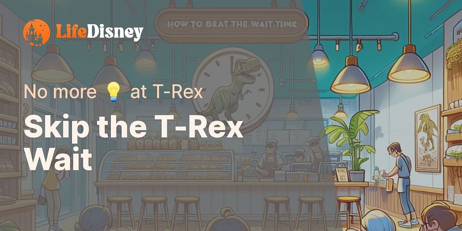 Skip the T-Rex Wait - No more đź’ˇ at T-Rex